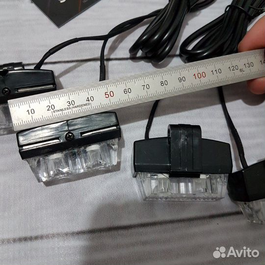 Стробоскопы в решетку с пультом (доставка)