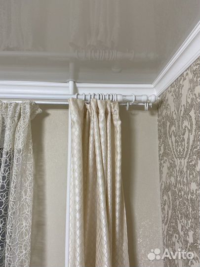 Карниз для штор (двухрядный)