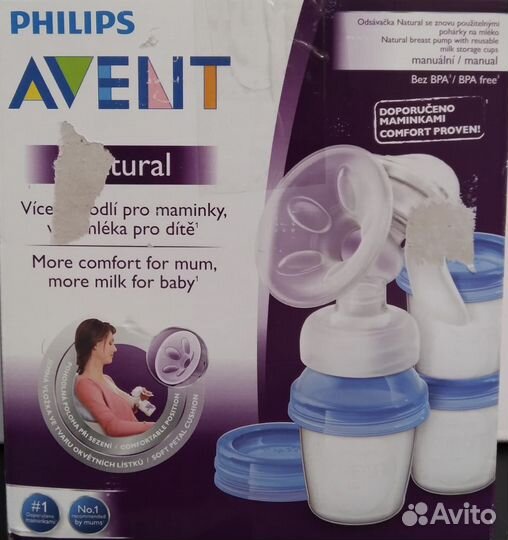 Ручной молокоотсос Philips avent Comfort SCF330