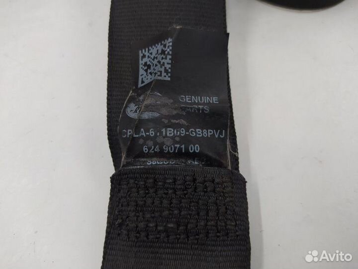 Б/У Б/У Ремень безопасности Черный R1 Англия