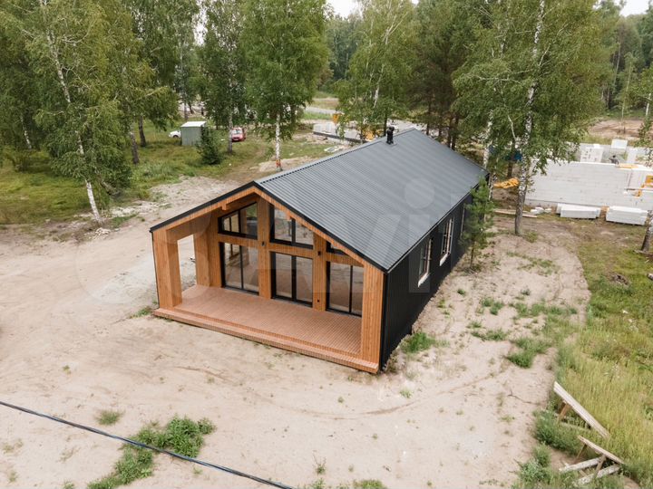 Дом 100 м² на участке 10 сот.