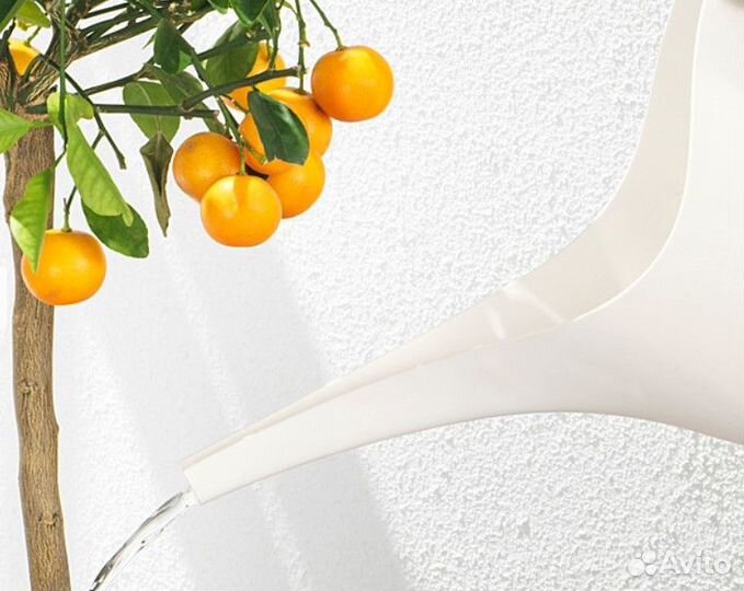 Лейка IKEA PS 2002 лейка, 1.2 л, белый, зелёный