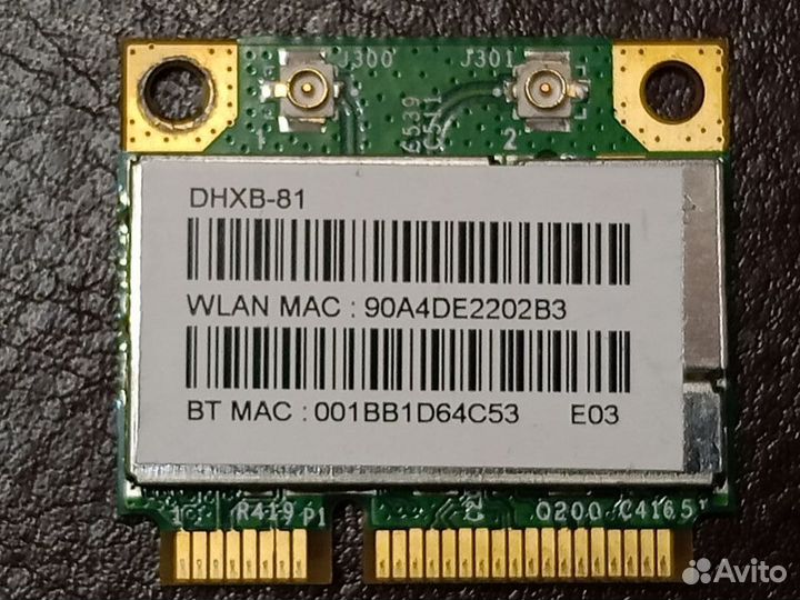 Wifi модуль для ноутбука Broadcom dhxb- 81
