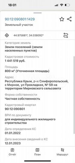 Участок 8 сот. (ИЖС)