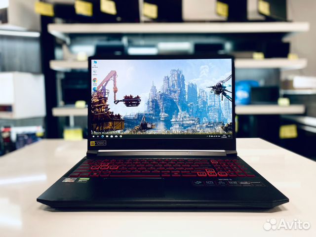 Acer Nitro 5/IPS FullHD/GTX1650/Ryzen 5/SSD-512Gb объявление продам