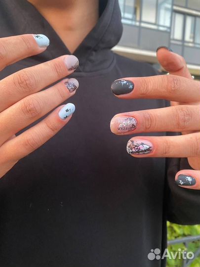 Маникюр наращивание спб