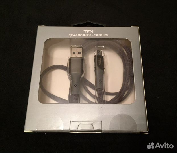 Кабель для сотового телефона TFN 1.2m Zinc grey