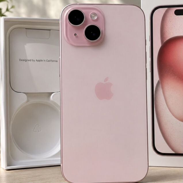 iPhone 15, 256 ГБ, SIM + eSIM