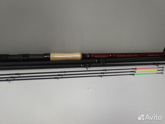Удилище фидер. Maximus Red Devel Feeder 3.97м 60-9