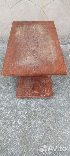 Журнальный столик СССР на колесах