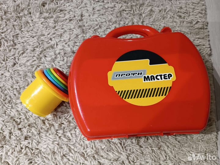 Набор инструментов +пирамидка в подарок