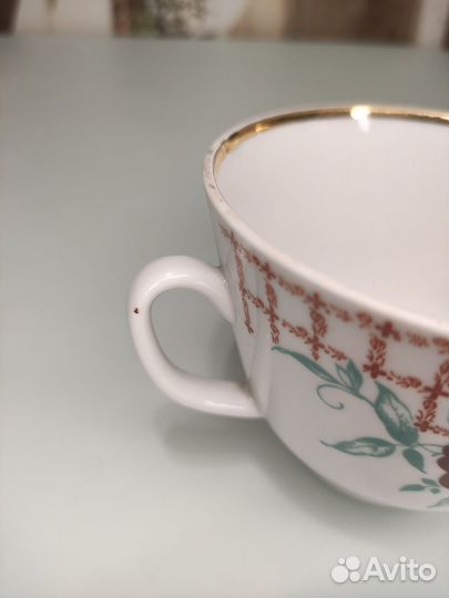 Чашка большая лфз фарфор СССР