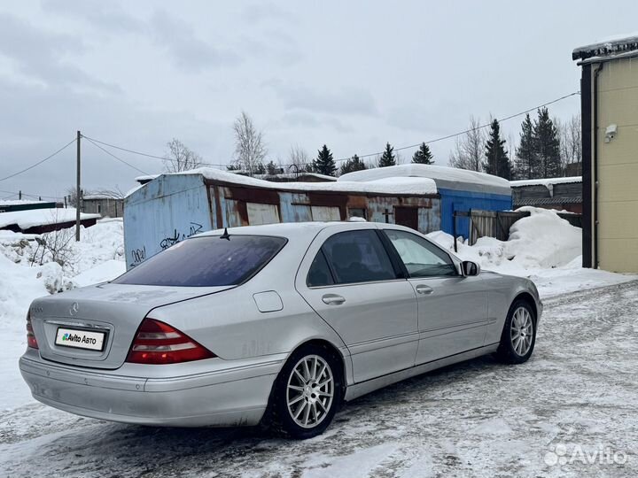 Mercedes-Benz S-класс 5.0 AT, 2000, 265 000 км