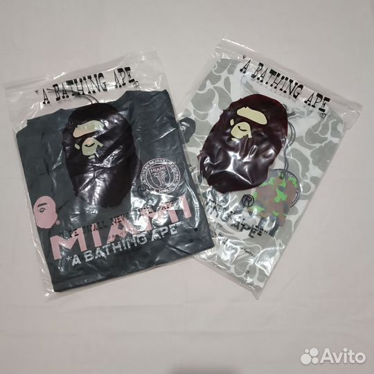 Футболка Bape x inter miami