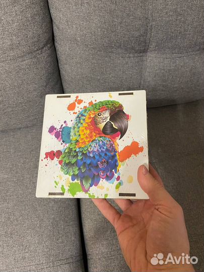 Деревянные пазлы с разными рисунками