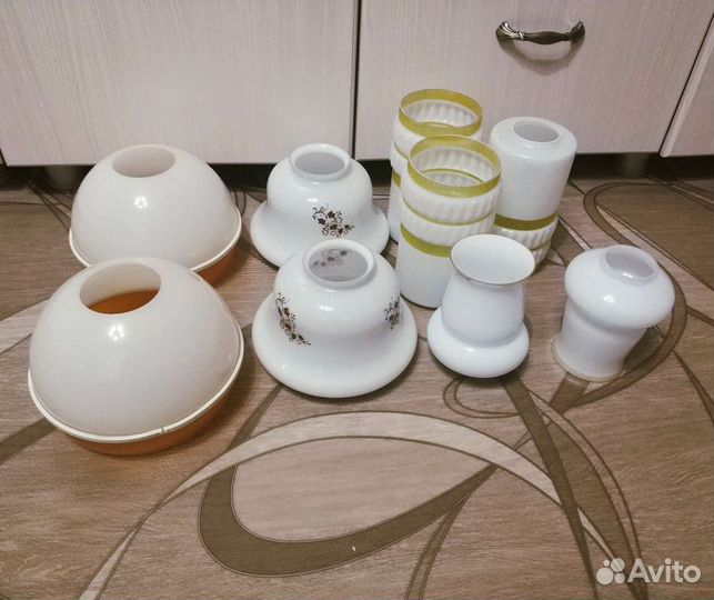 Плафоны для люстры разные