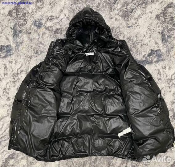 Пуховик Zara x Moncler puffer jacket (Арт.60349)