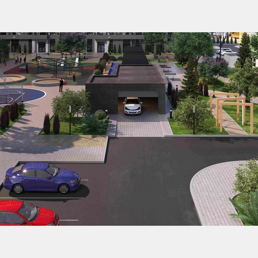 2-к. квартира, 66 м², 7/16 эт.