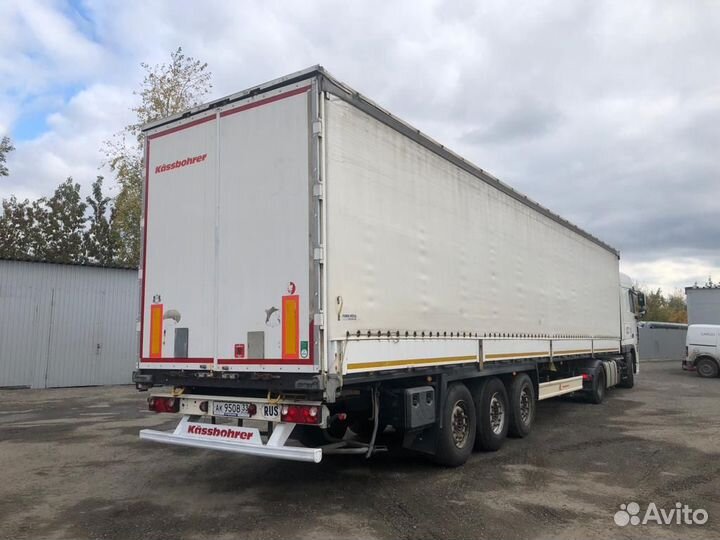 Полуприцеп шторно-бортовой Kassbohrer XS, 2015