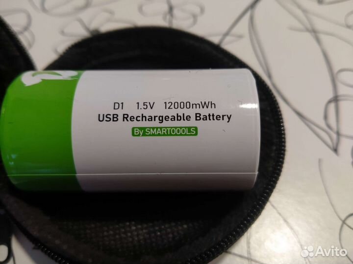 Литиевый аккумулятор тип D для газовых колонок