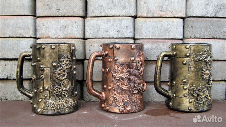 Графин бутылка стимпанк