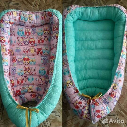 Кокон д/новорожденных,буквы подушки,бортики,вигвам