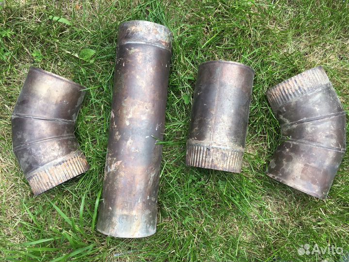 Секции газоходов Д-140 из нержавейки