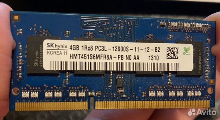Оперативная память для ноутбука SK Hynix 4GB
