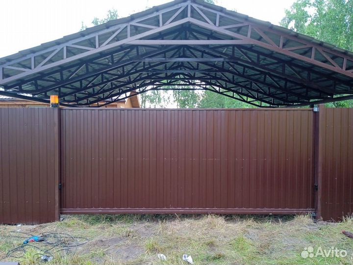 Забор под ключ