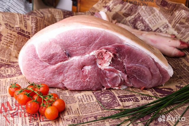 Свиная полутуша задок от 18 кг / Гатчина