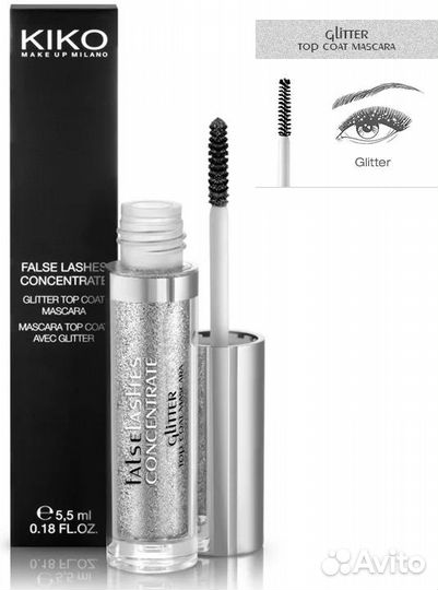 Kiko milano Тушь для ресниц вехнее покрытие