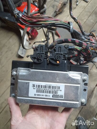 Эбу е-газ комплект