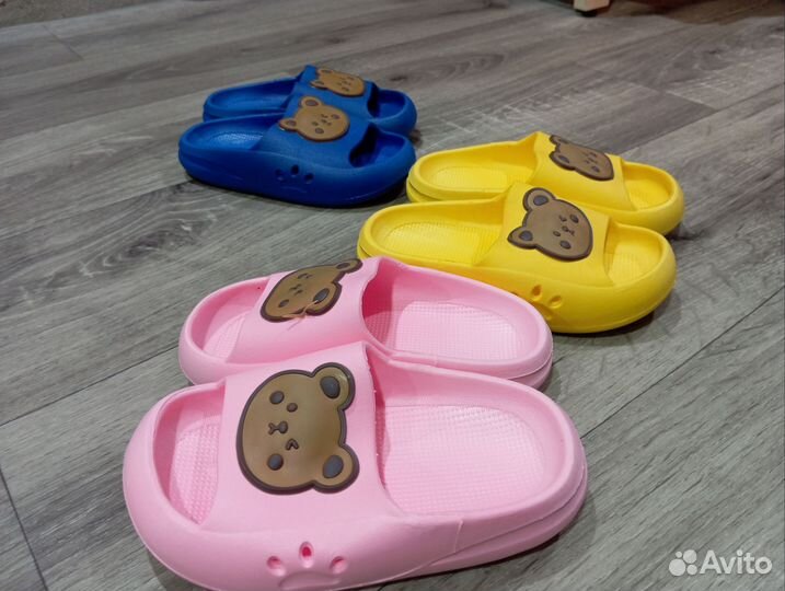 Шлепки детские новые
