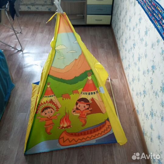 Детская палатка вигвам бу