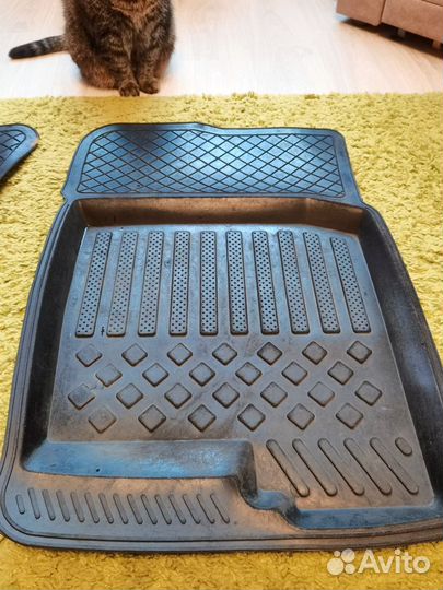 Коврики резиновые hyundai getz