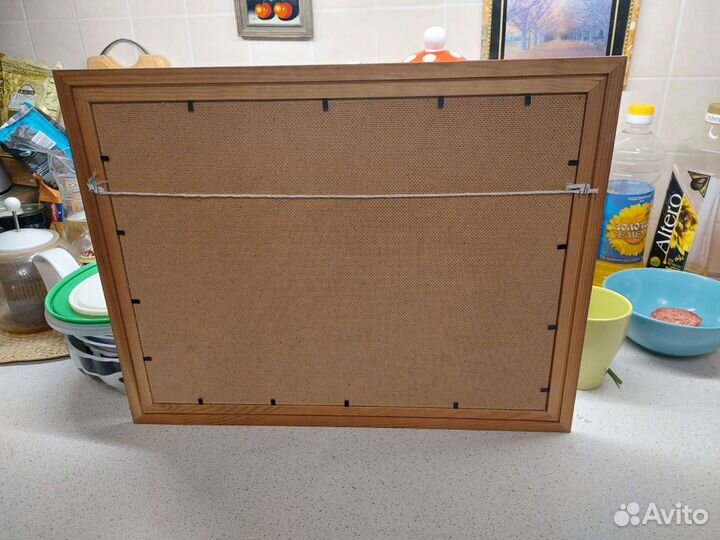 Картина с янтарем