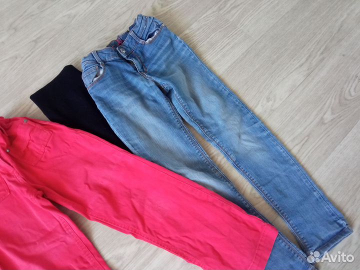 Вещи пакетом для девочки 128 размер