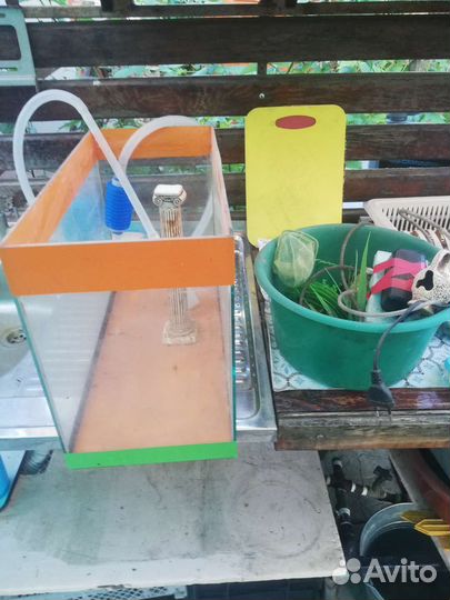 Аквариум 20 литров с причиндалами