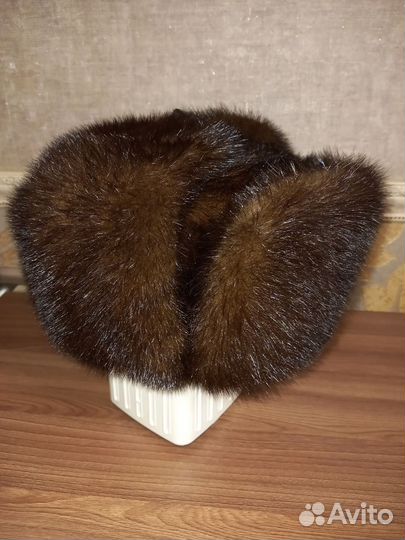 Мужская шапка норковая