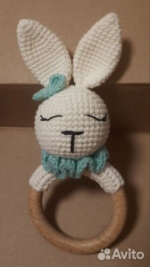 Погремушка зайка