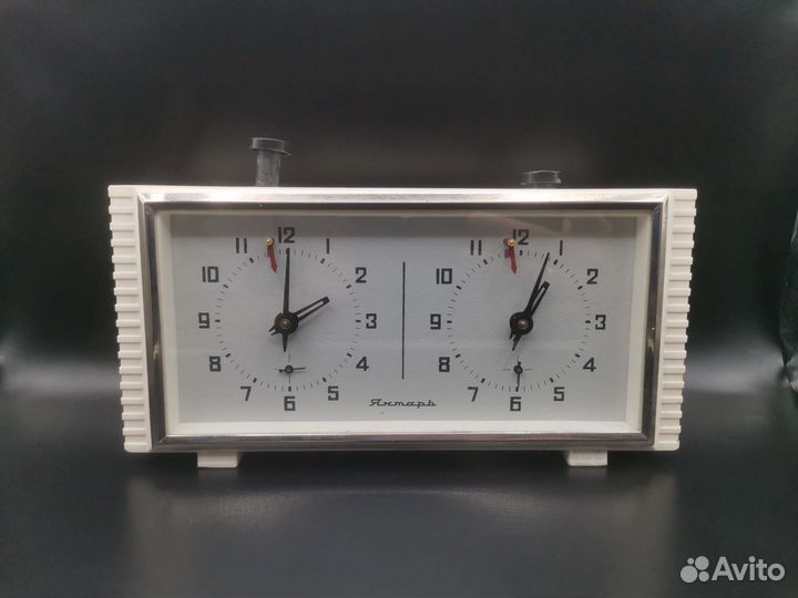 Часы шахматные Янтарь СССР Рабочие