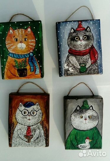 Деревянное панно