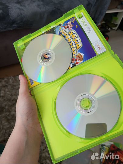 Игровые диски на xbox 360 Sega