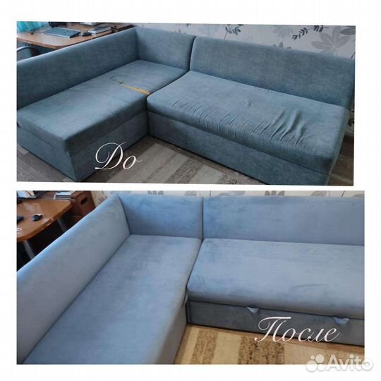 Перетяжка и обивка мебели