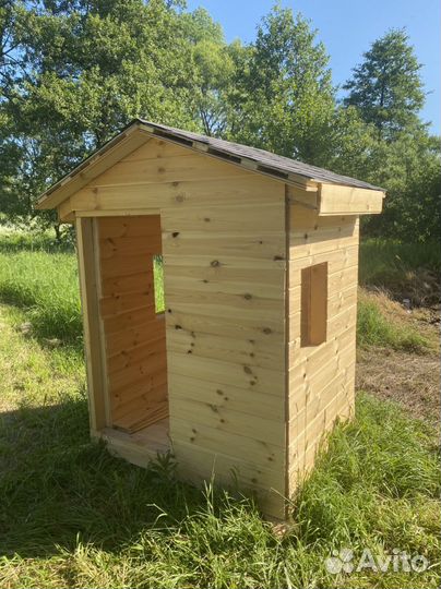 Детский деревянный домик для дачи