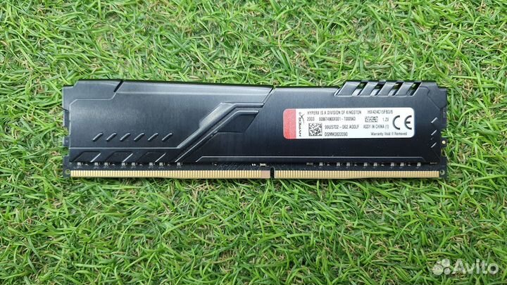 Оперативная память HyperX Fury 4 гб DDR4 2400 мгц