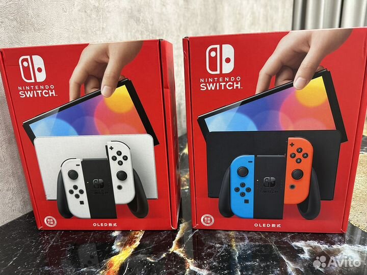 Nintendo switch oled (новые)