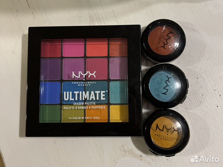 Тени для век nyx