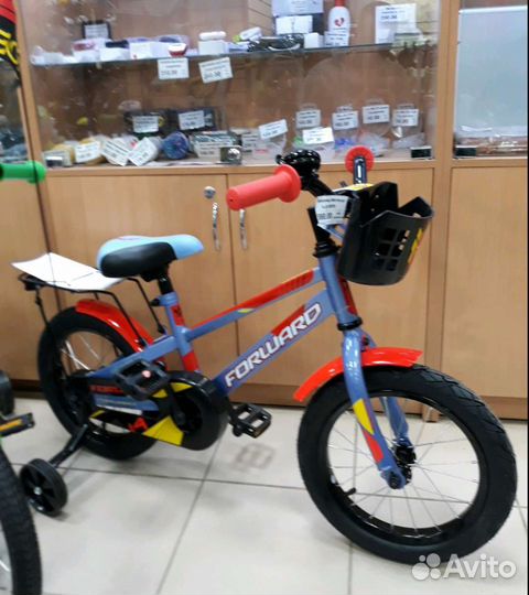 Детский велосипед forward meteor 14 (2020