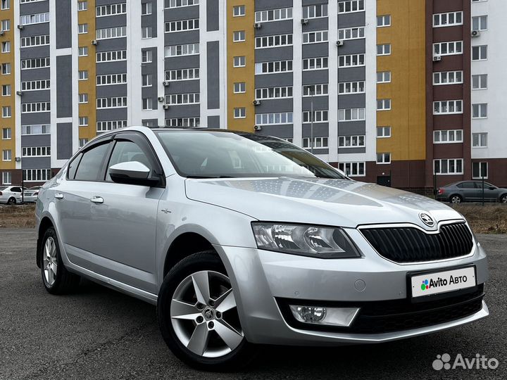 Skoda Octavia 1.6 AT, 2015, 162 000 км